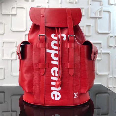 louis vuitton supreme christopher backpack replica|knock off louis vuitton backpack.